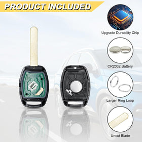Vurkcy rear casing with part numbers and FCC ID for compatibility confirmation benefit