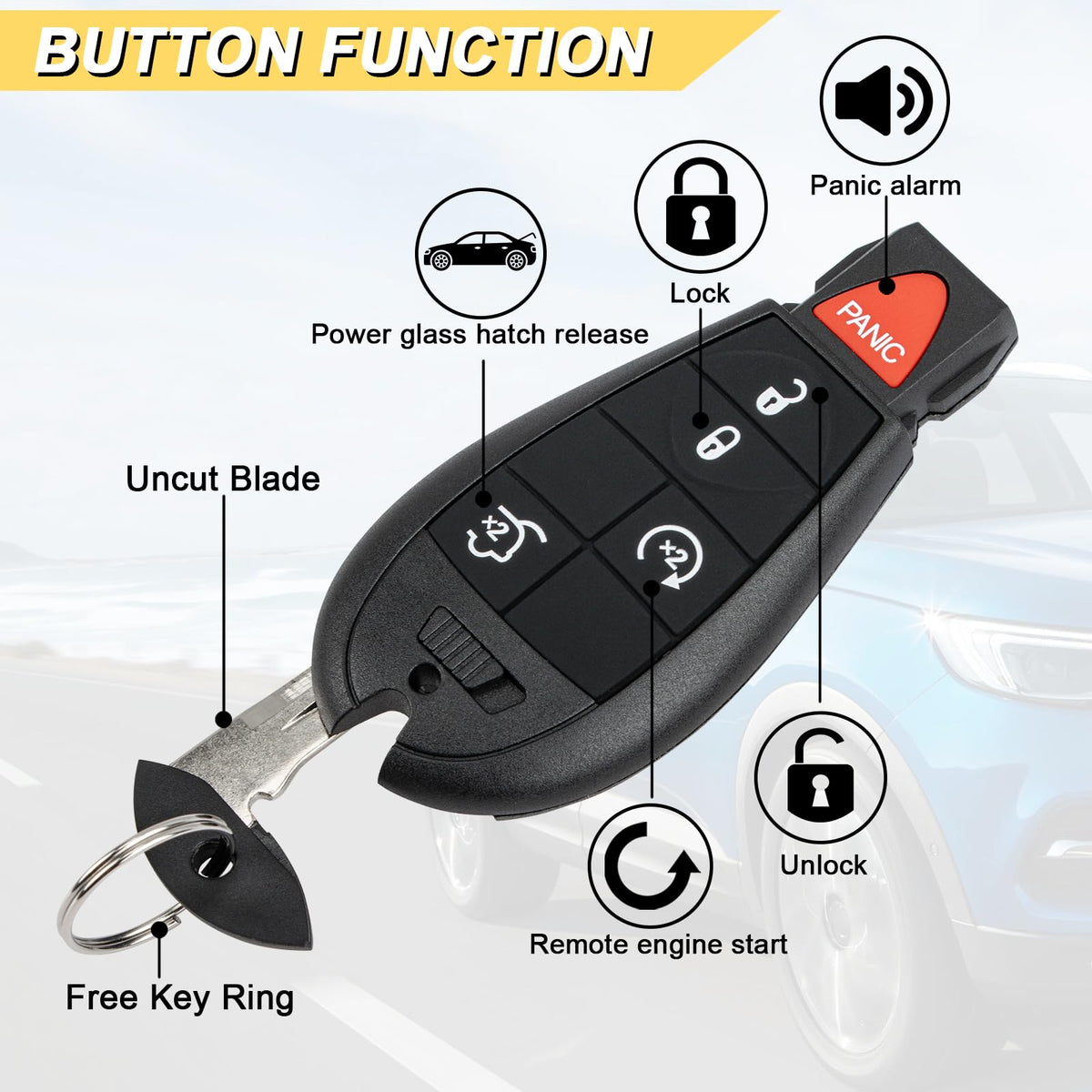 Vurkcy rear label with FCC ID and frequency marking ensuring correct compatibility
