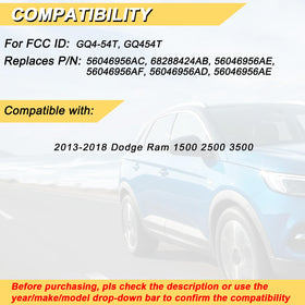 Vurkcy rear shell label with FCC ID and part number for fit confirmation