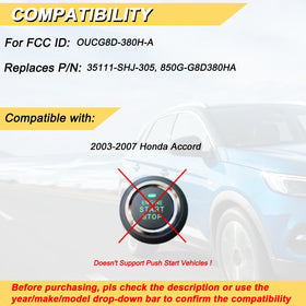 Vurkcy back label showing FCC ID and part numbers for verification