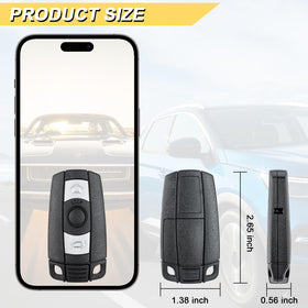 Vurkcy battery installed inside fob for instant professional programming