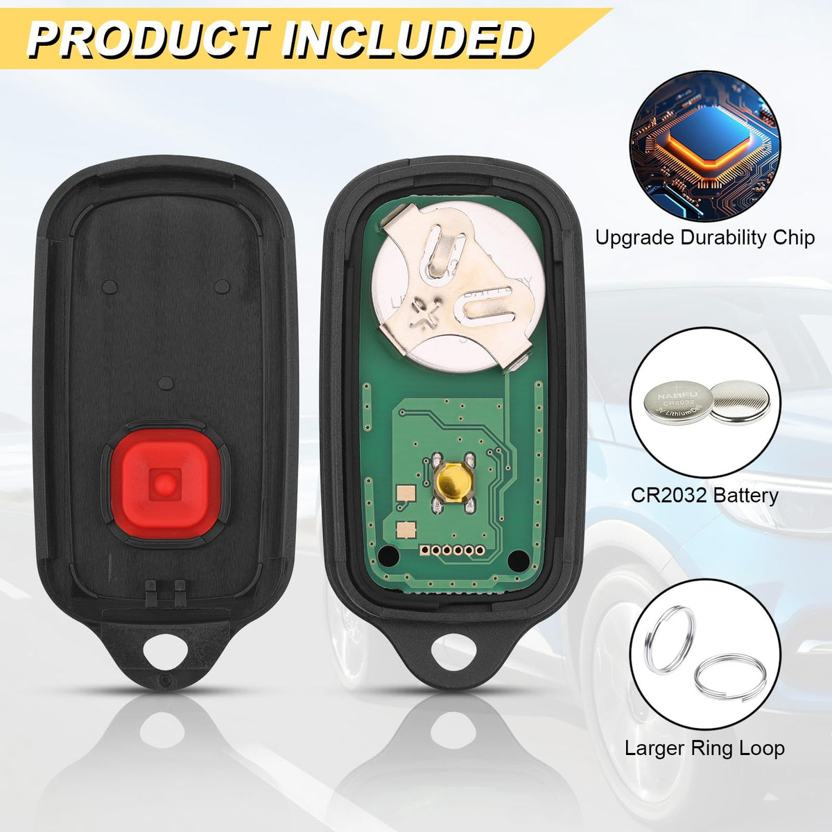 Vurkcy battery preinstalled picture for convenience and immediate use
