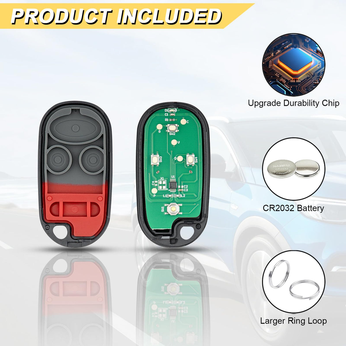 Vurkcy battery preinstalled for immediate use and convenience