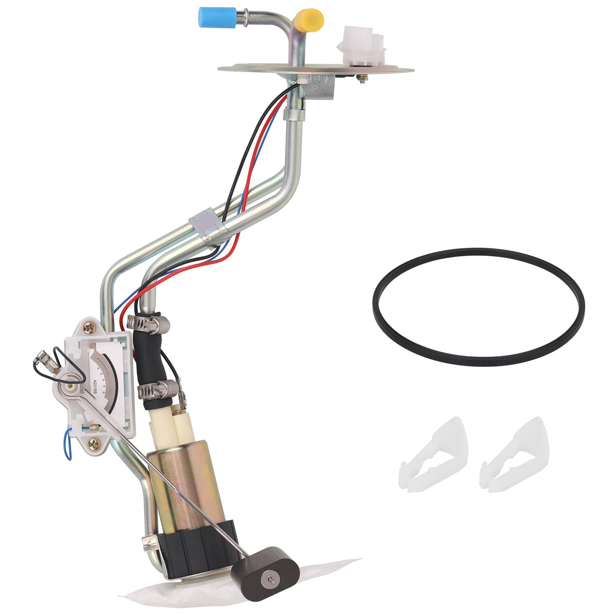 Vurkcy front view of fuel pump module showing complete assembly and fitment benefit