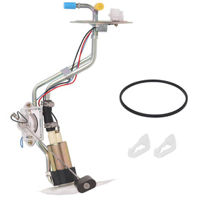 Vurkcy front view of fuel pump module showing complete assembly and fitment benefit