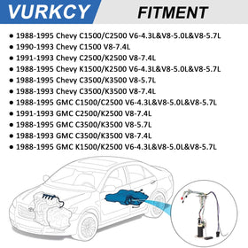 Vurkcy electric pump side profile illustrating compact design and steady fuel delivery