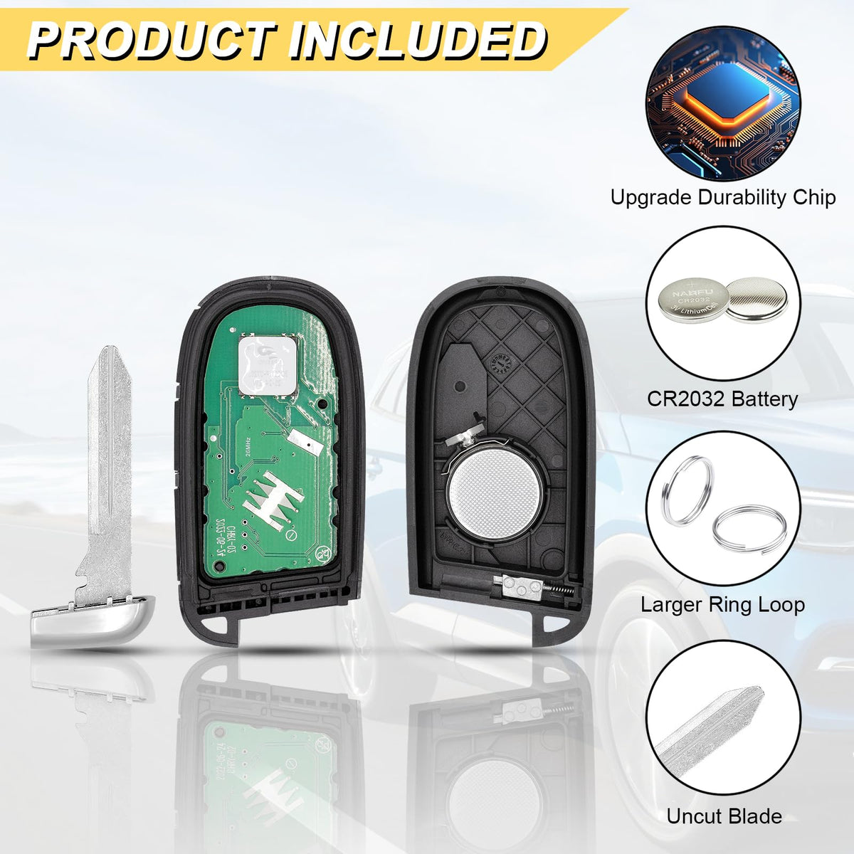 Vurkcy internal electronics and preinstalled battery for quick programming
