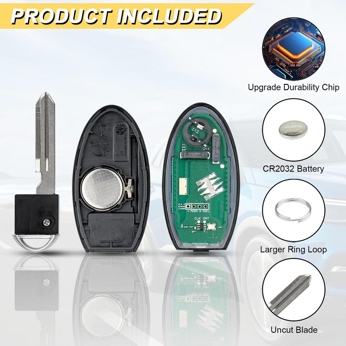 Vurkcy remote with battery installed for immediate readiness benefit