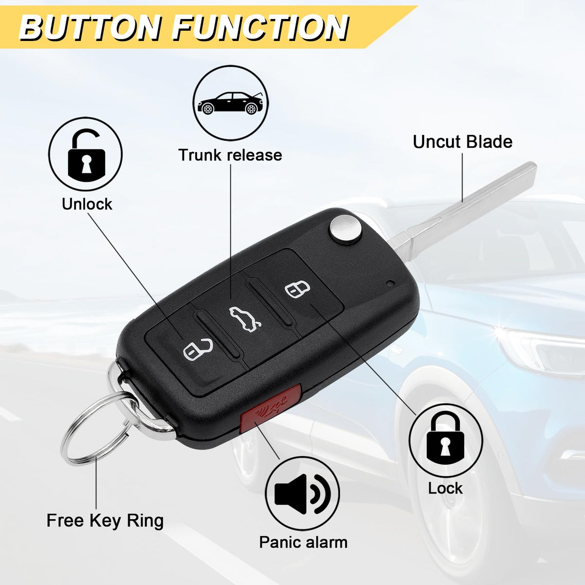 Vurkcy button detail highlighting tactile keys and durable silicone covers