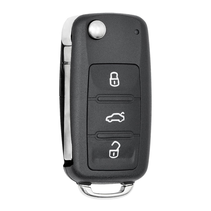 Vurkcy front view showing four-button layout and clear icons for quick access