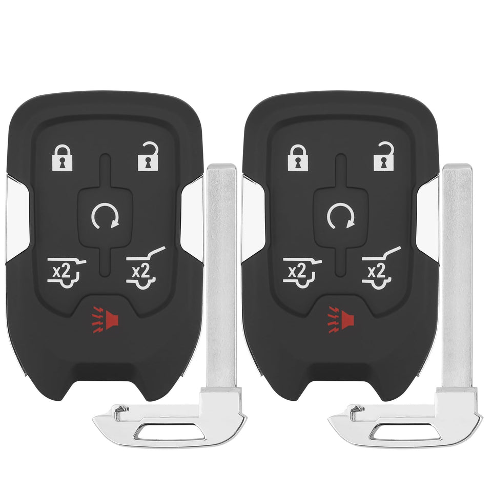 Vurkcy front view of key fob pack showing compatibility and benefit of quick replacement