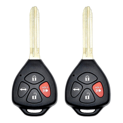 Vurkcy front view of replacement key fob showing clean OEM-like design and reliable controls