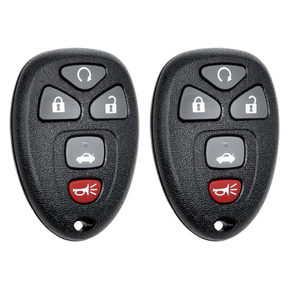 Vurkcy front view of two remotes showing pack and compatibility details, clear fit confirmation