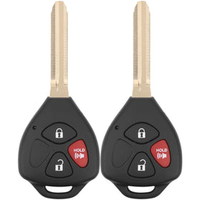 Vurkcy front view of replacement remote showing button layout and ease of use