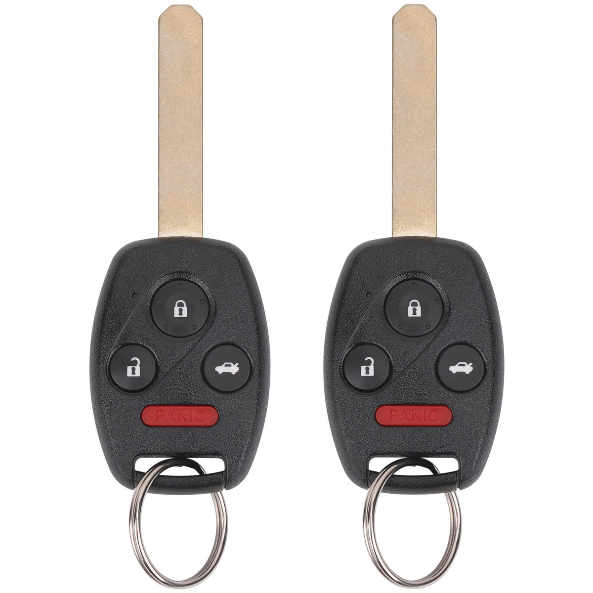 Vurkcy front view of two key fobs showing ready-to-program benefit