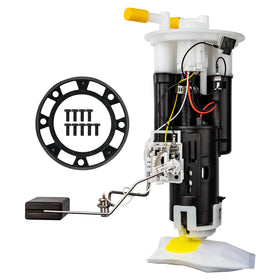 Vurkcy front view of fuel pump module showing complete assembly and direct fit benefit