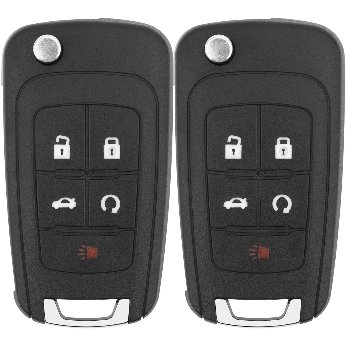 Vurkcy front view key fob showing button layout and reliable replacement