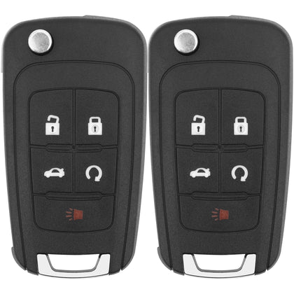 Vurkcy front view key fob showing button layout and reliable replacement