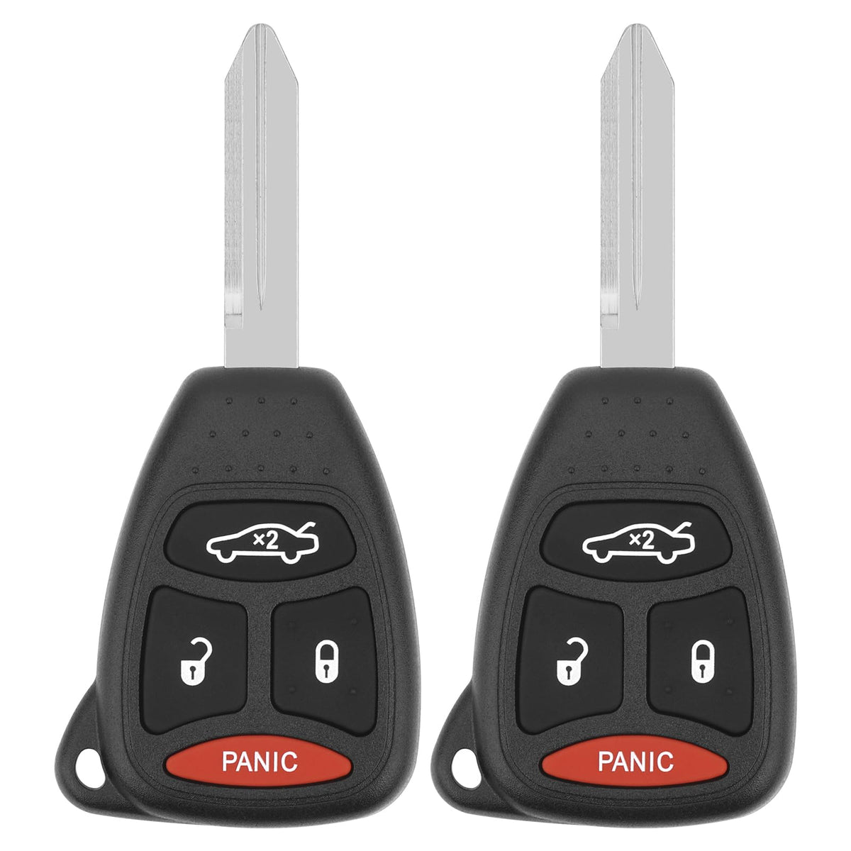 Vurkcy front view key fob showing buttons and immediate function benefits