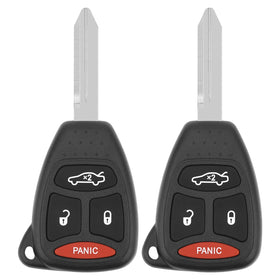 Vurkcy front view key fob showing buttons and immediate function benefits