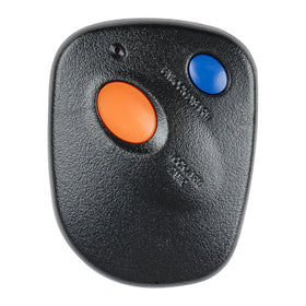 vurkcy front view key fob showing two-button layout and clear labeling benefit