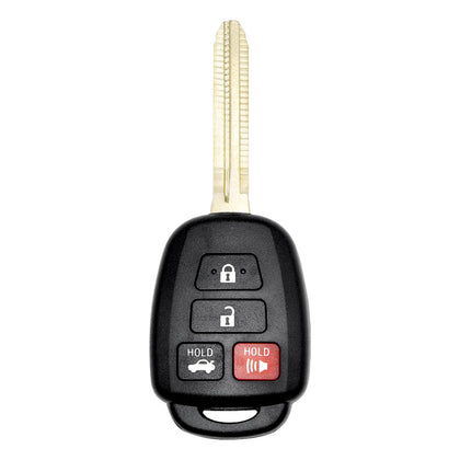 Vurkcy front view key fob showing buttons and brand, ease of replacement