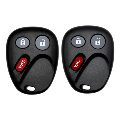 Vurkcy front view of both key fobs showing buttons and ready-to-program benefit