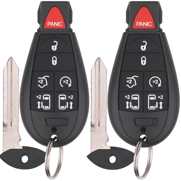 Vurkcy front view pack of 2 showing button layout and quick replacement benefit