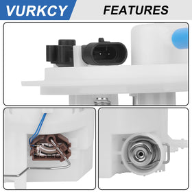 Vurkcy side profile with sending unit illustrating integrated assembly for easy replacement