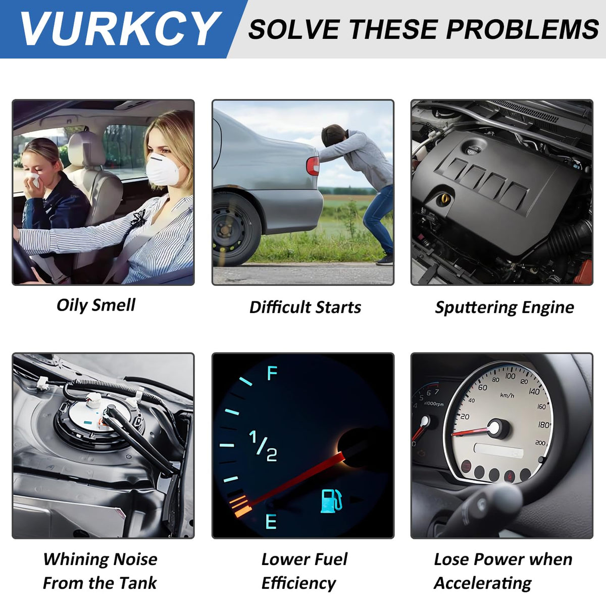 Vurkcy module mounted under hood during service showing easy access benefit