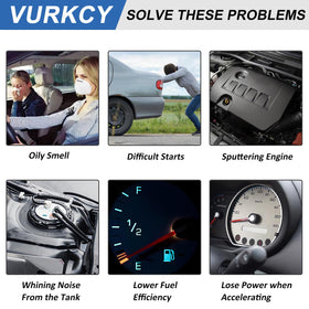 Vurkcy module mounted under hood during service showing easy access benefit