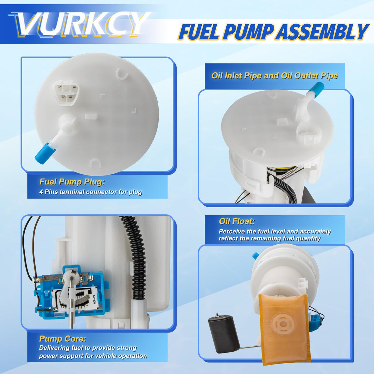 Vurkcy pump side profile highlighting strengthened plastic housing stability