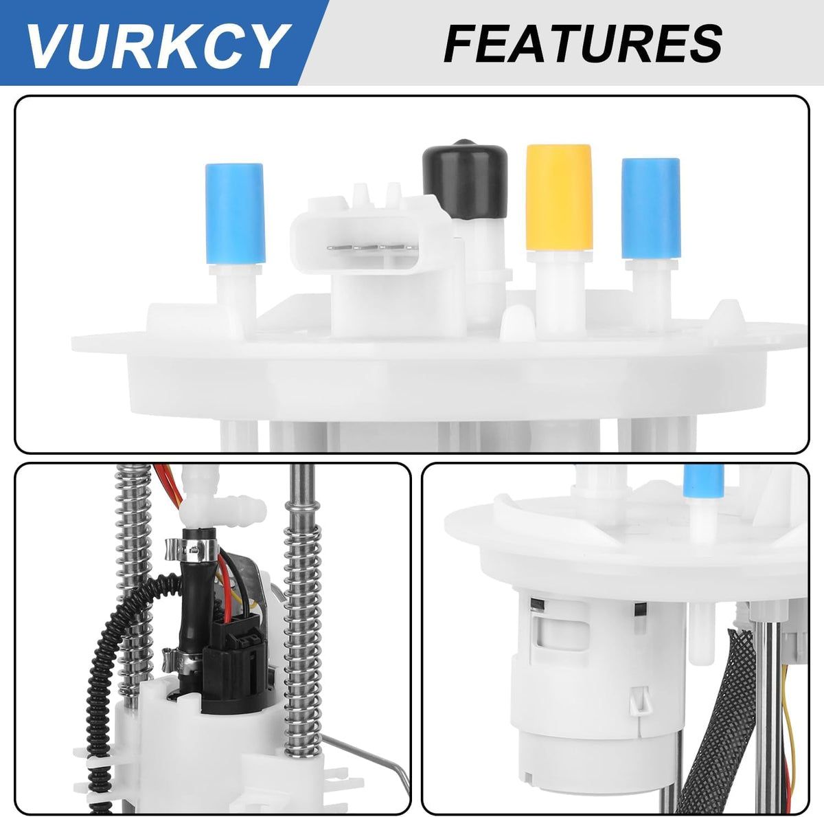 Vurkcy fuel strainer close-up illustrating durable filtration protection