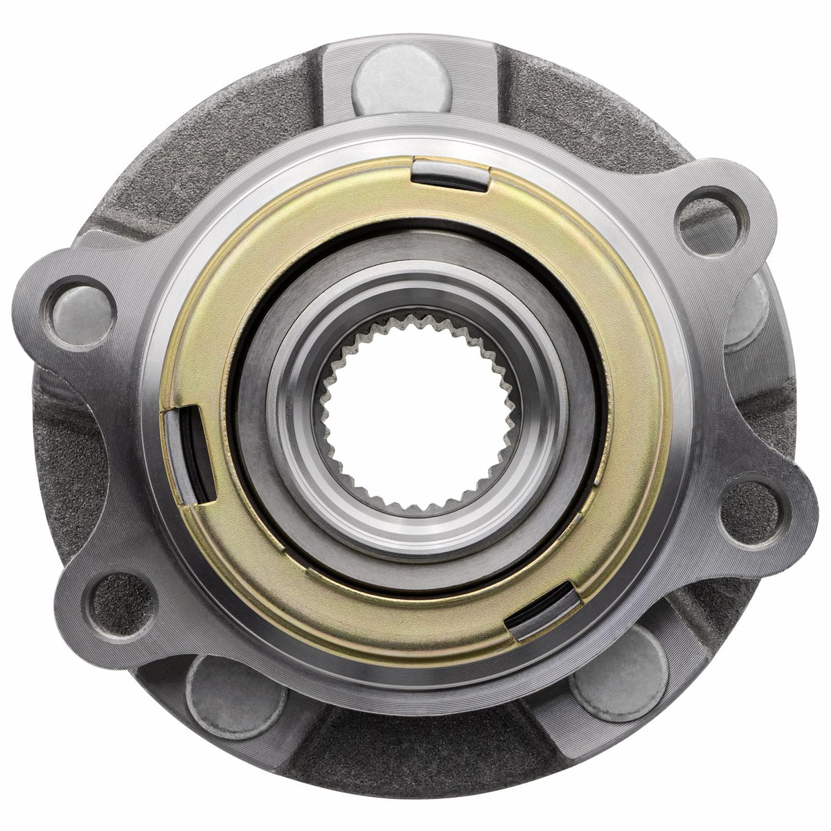 Vurkcy hub mounted on vehicle demonstrating improved steering feel and quieting