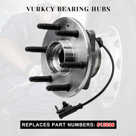 Vurkcy hub side profile with six lugs demonstrating correct bolt pattern compatibility