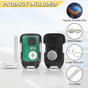 Vurkcy key fob on car seat demonstrating immediate remote start benefit