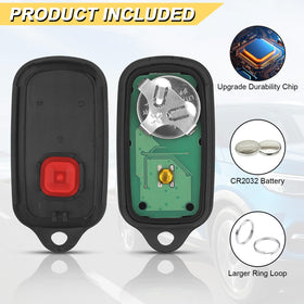 Vurkcy key fob held in hand to show compact size and easy pocket carry