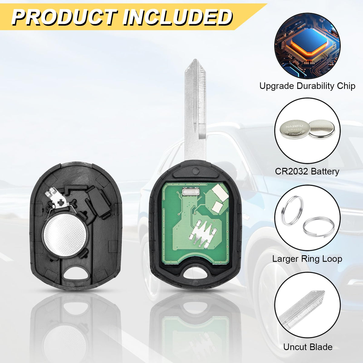 Vurkcy remote held in hand to show scale and easy handling advantage