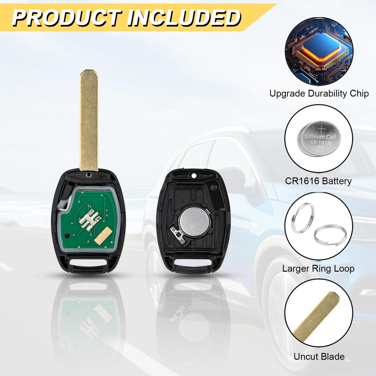 Vurkcy remote held in hand demonstrating compact size and convenient carry