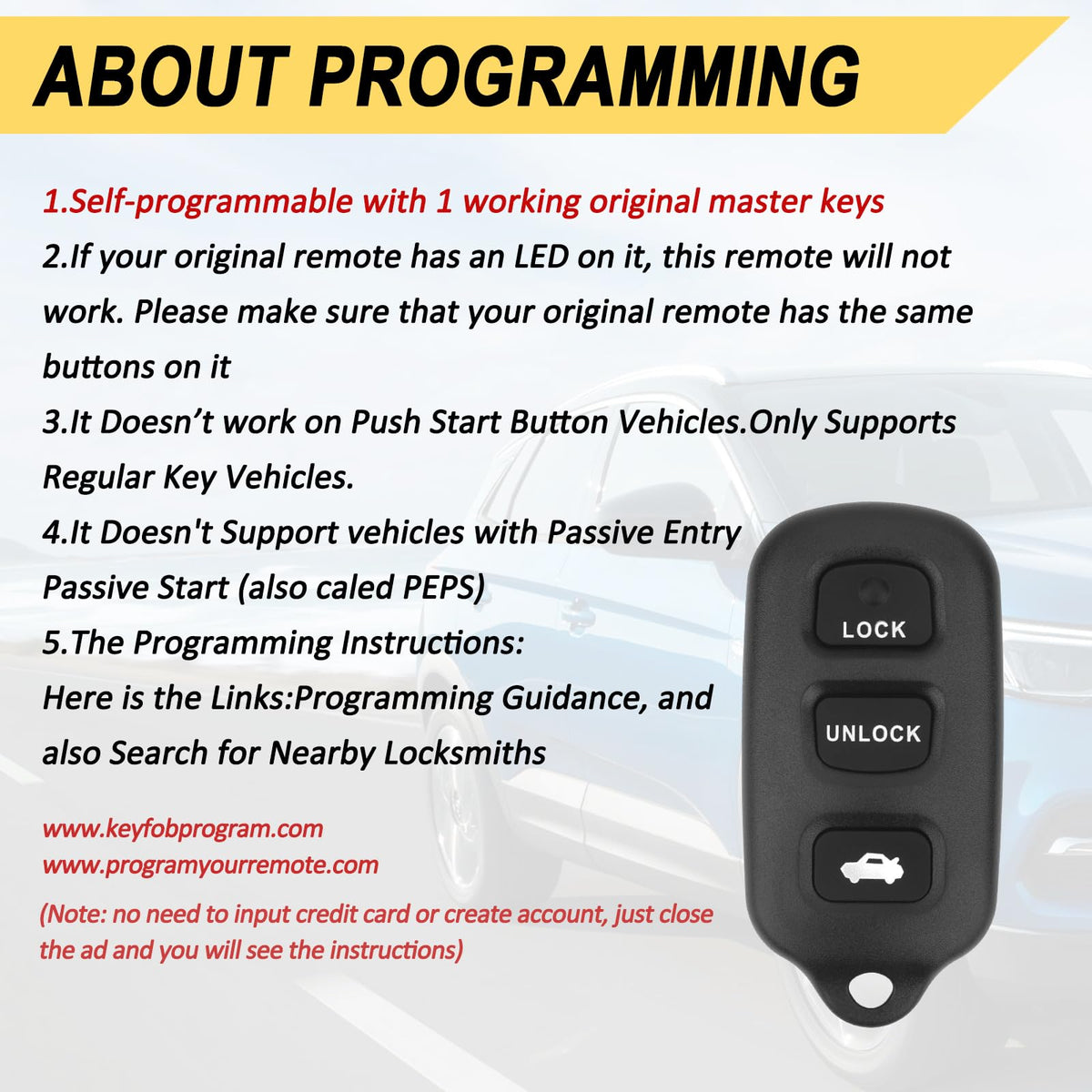 Vurkcy remote near car door illustrating compatibility and practical use benefits