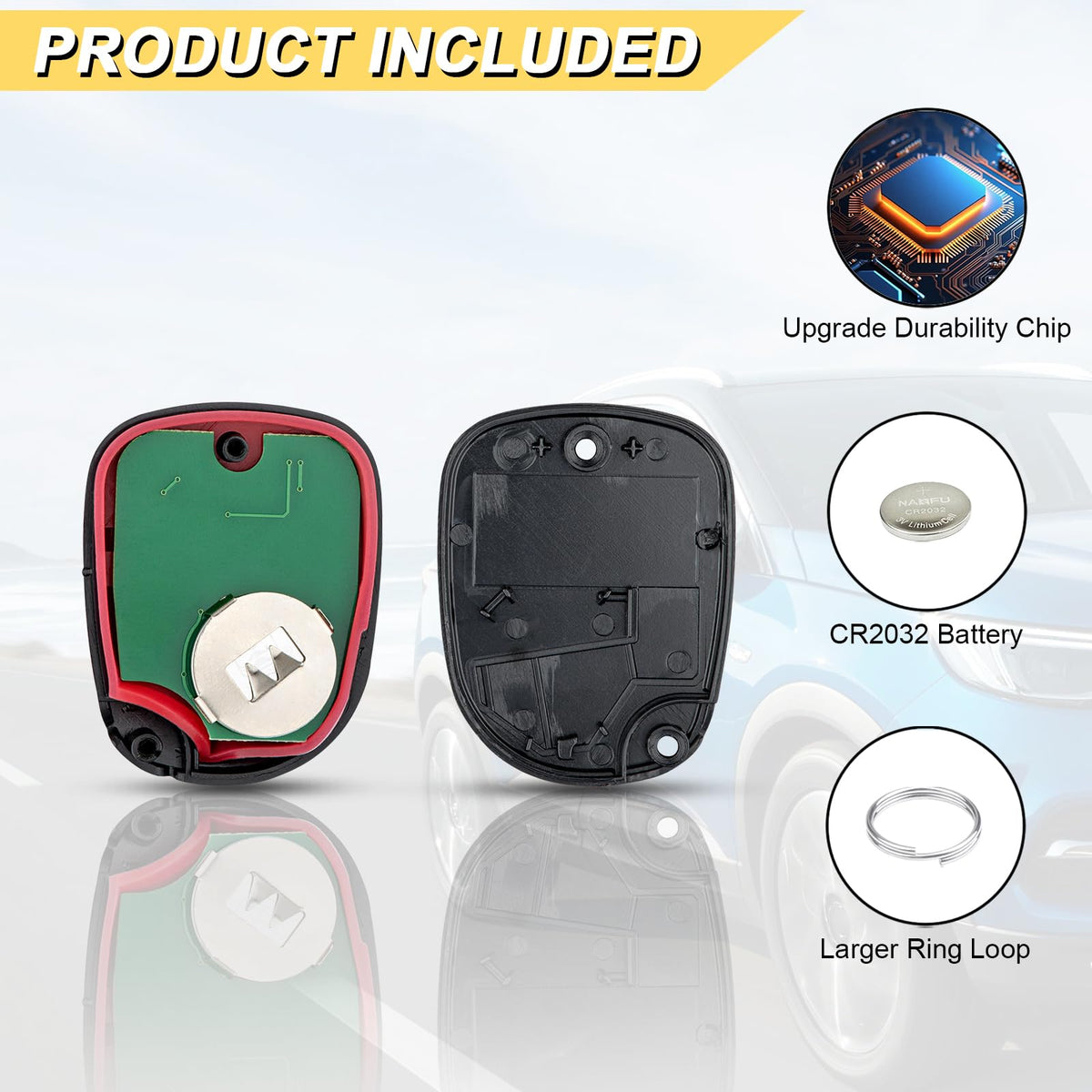 vurkcy fob used at Subaru car door demonstrating reliable lock unlock benefit