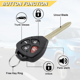 Vurkcy rear label detail showing FCC ID P/N information for accurate compatibility