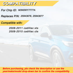 Vurkcy back label showing FCC ID and part numbers for compatibility verification
