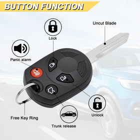 vurkcy close-up of four buttons showing tactile design and reliable press feedback