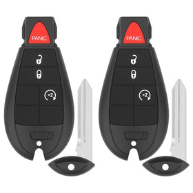 Vurkcy front view of key fob pack showing button layout and OEM fit benefits