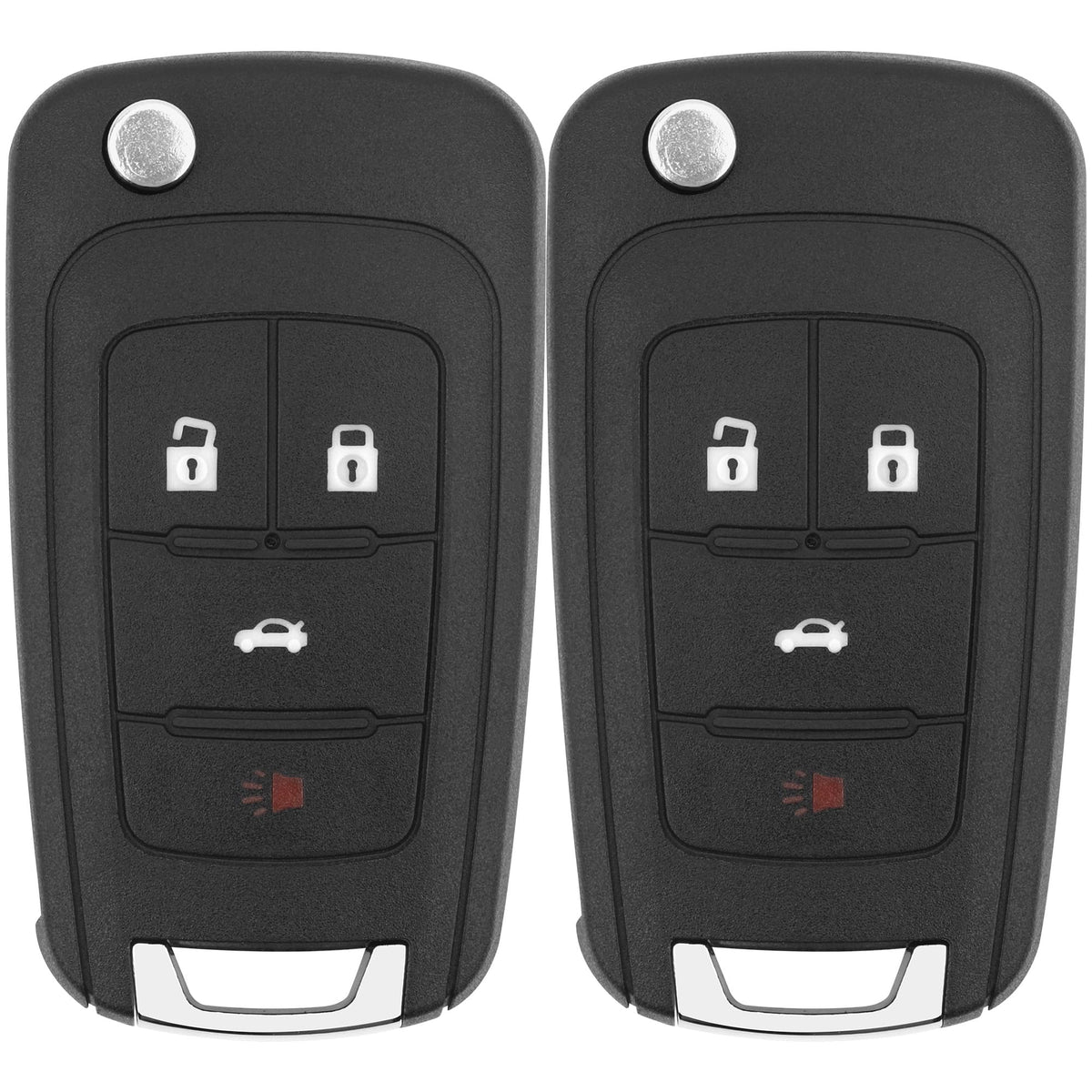 Vurkcy front view of key fob showing buttons and lock benefit