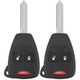 Vurkcy key fob front view showing clean OEM-style buttons and clear functionality