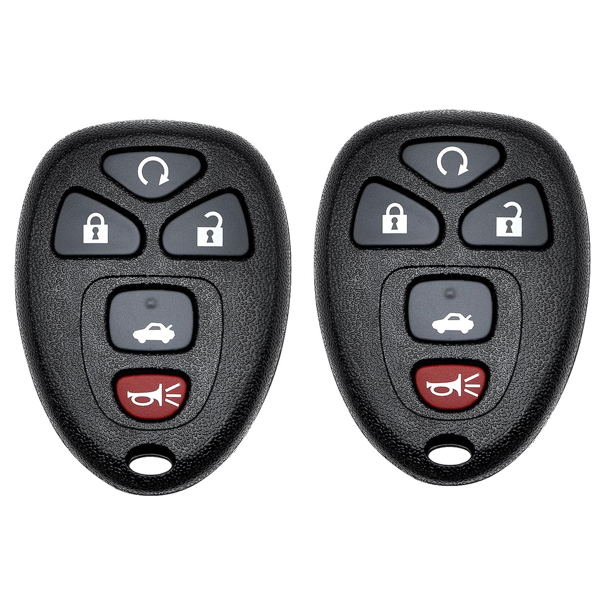 Vurkcy front view showing five-button layout and clear icons for easy operation