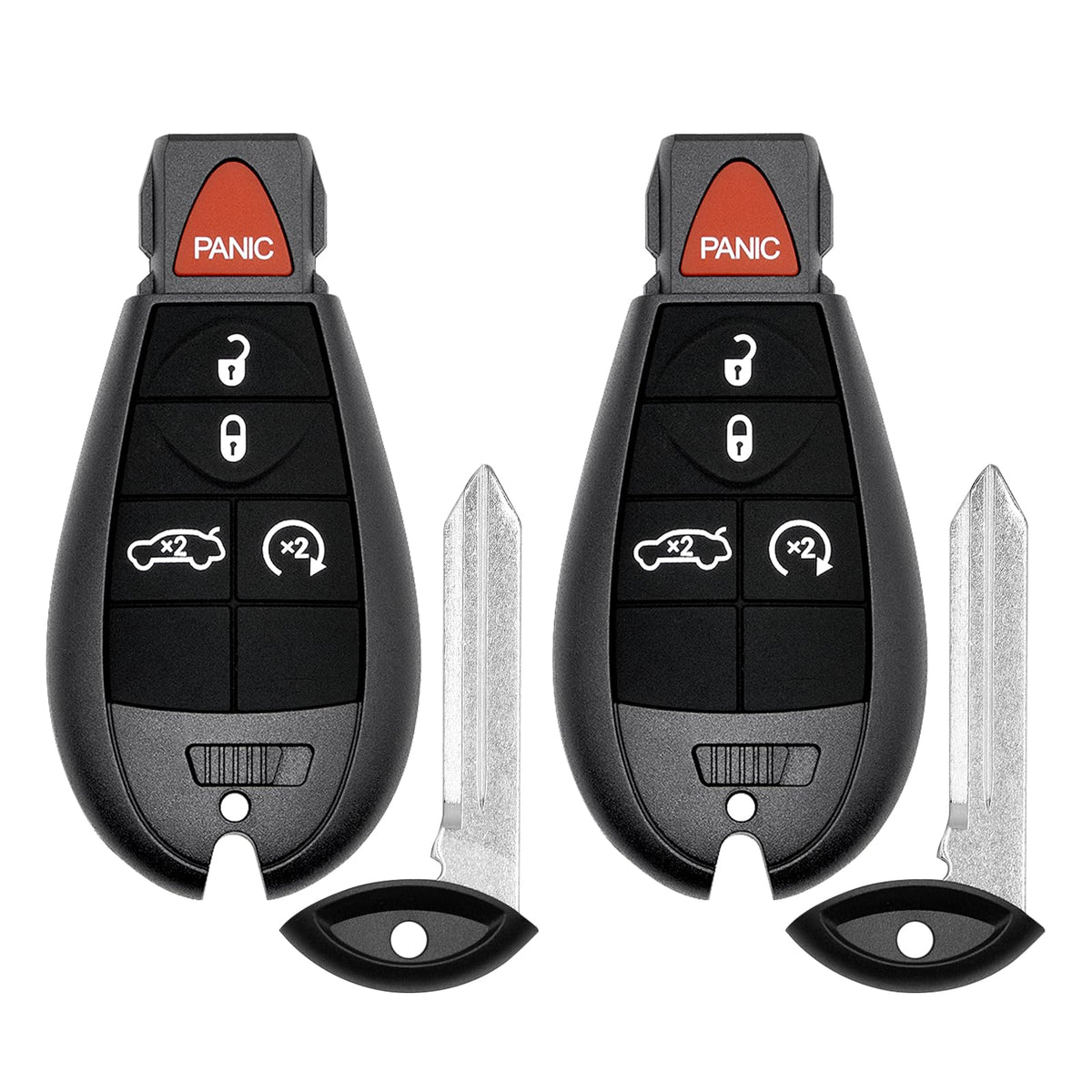 Vurkcy front view showing 5-button layout and OEM look for reliable replacements
