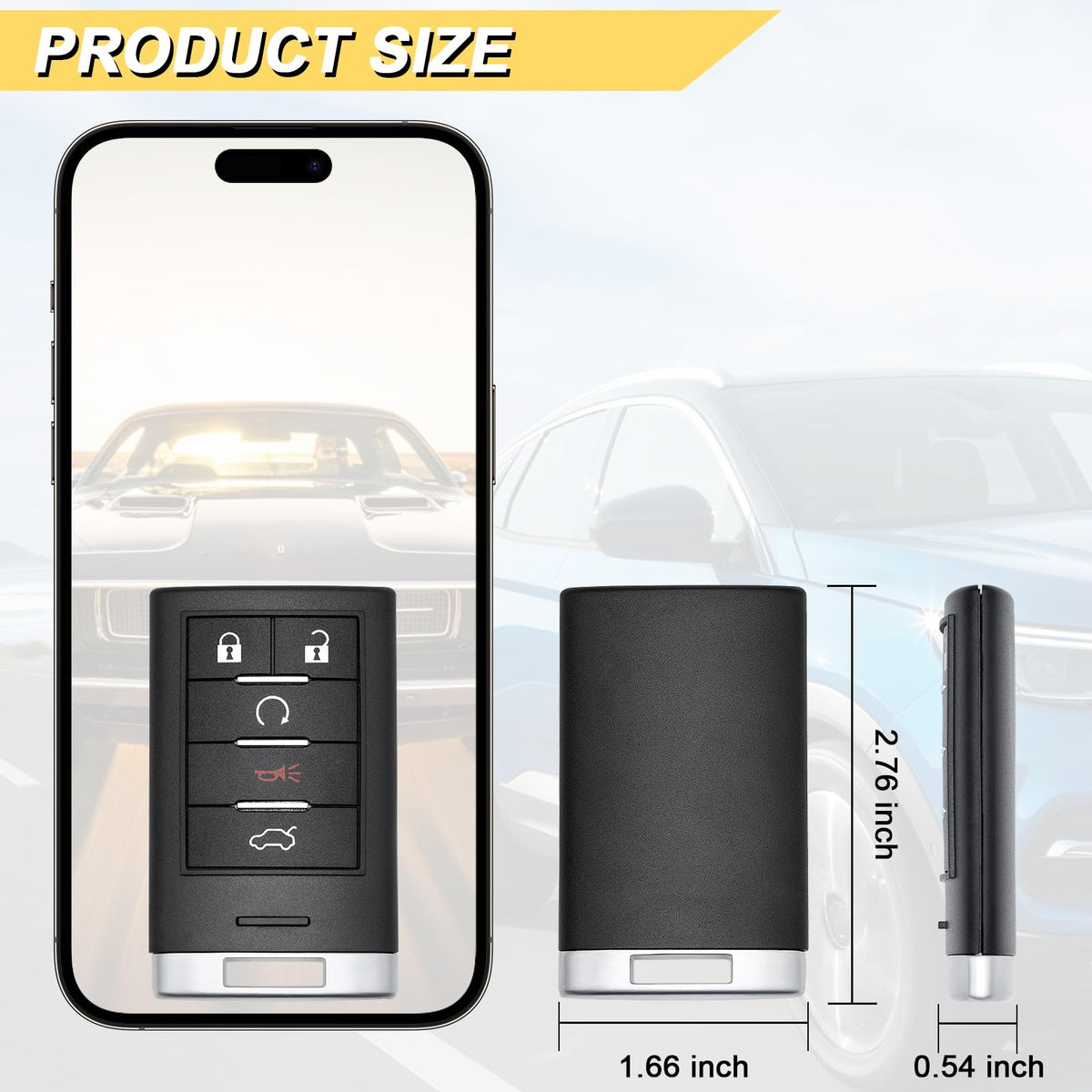 Vurkcy side view showing durable shockproof casing for long-lasting use